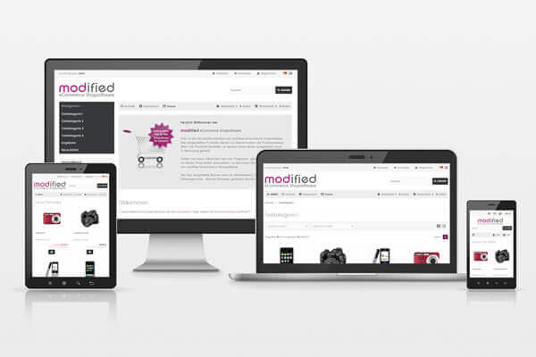 modified eCommerce Shopsoftware